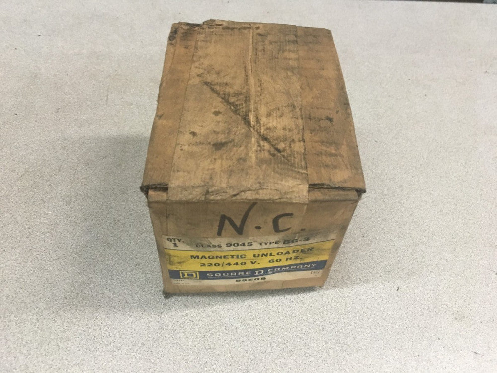 NEW IN BOX SQUARE D MAGNETIC UNLOADER 9045 BG-3