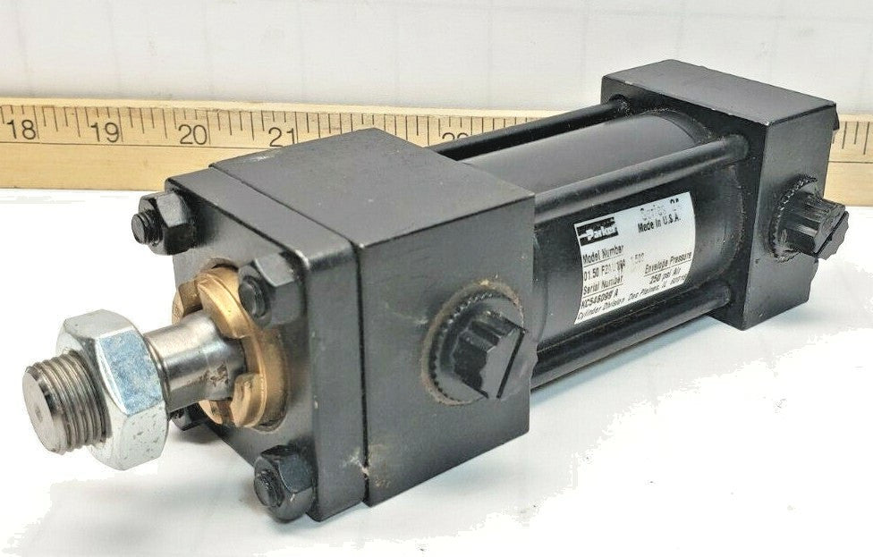New Parker Pneumatic Cylinder 1-1/2" Bore 1-1/2" Stroke  01.50 F2AU16A 1.500