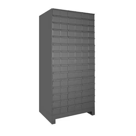 Durham Mfg 029-95 Prime Cold Rolled Steel Enclosed Bin Shelving, 17 3/4 In D X