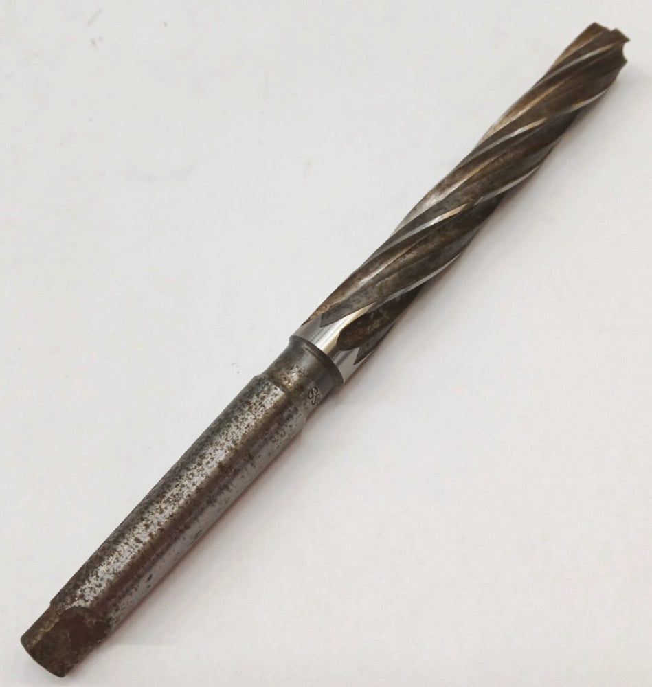 3/4 CORE DRILL BIT WITH MORSE TAPER SHANK MT2 4 FLUTE HIGH SPEED STEEL OAL 9 3/4