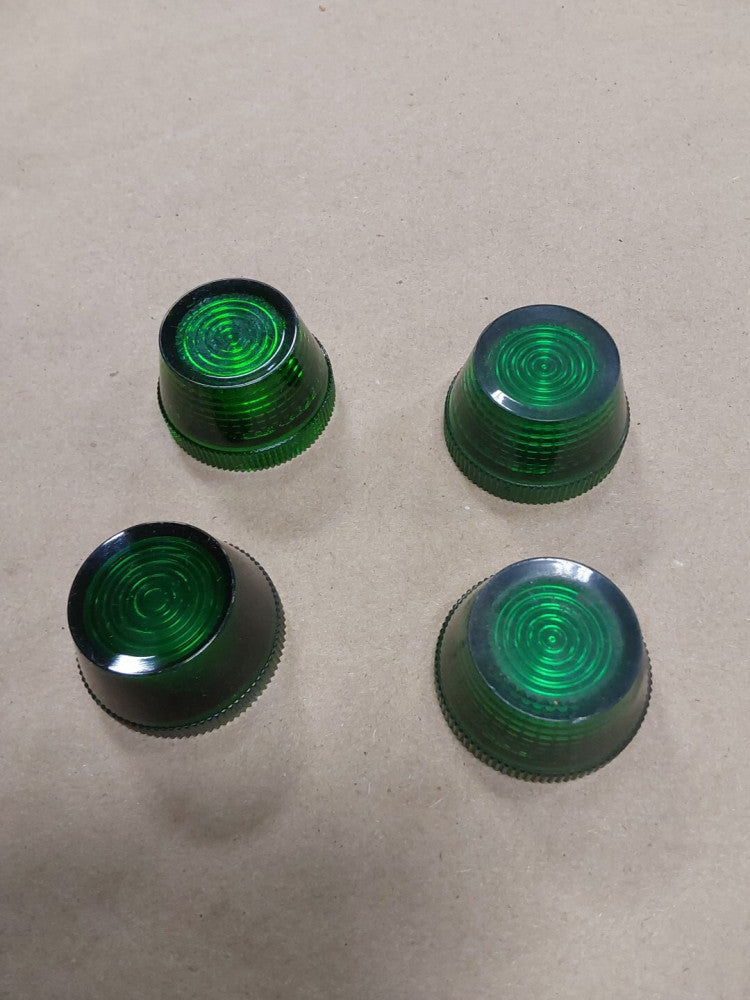 ALLEN BRADLEY 800T-N26G ACRYLIC LENS GREEN SER. C, Lot Of 4