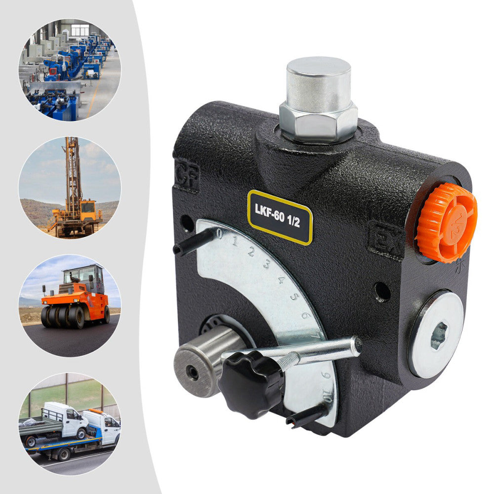 Hydraulic Adjustable Variable Flow Control Valve Directional Control Valve