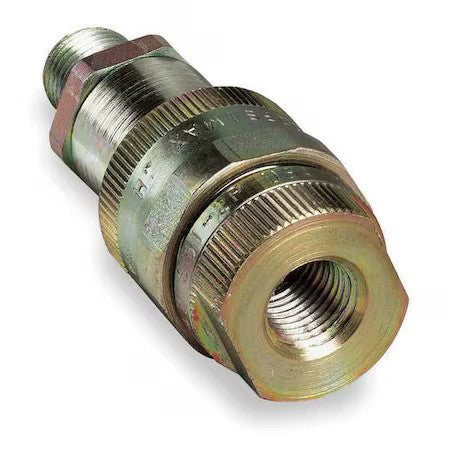 Safeway Hydraulics S30-2P Hydraulic Quick Connect Hose Coupling, Steel Body,