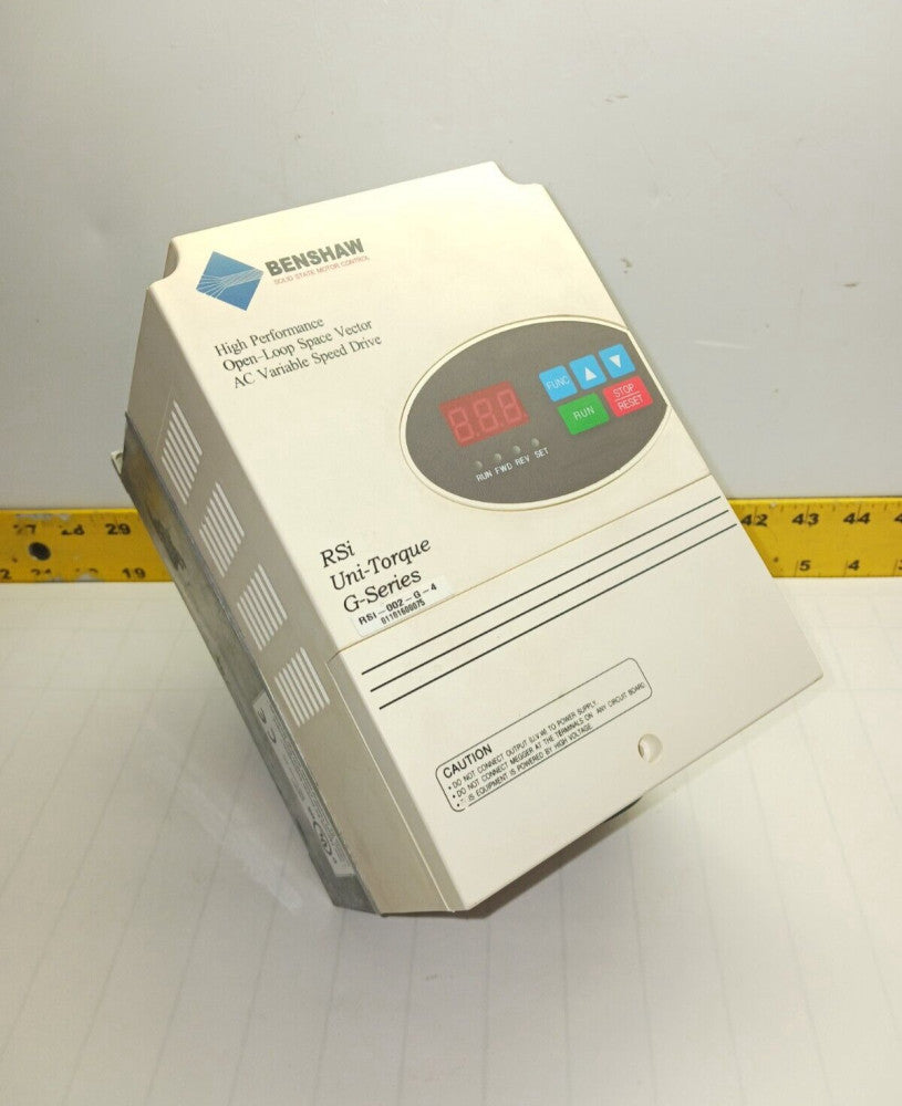 BENSHAW AC VARIABLE SPEED DRIVE 380-460V INPUT 2 HP 3 PHASE  RSi-002-G-4