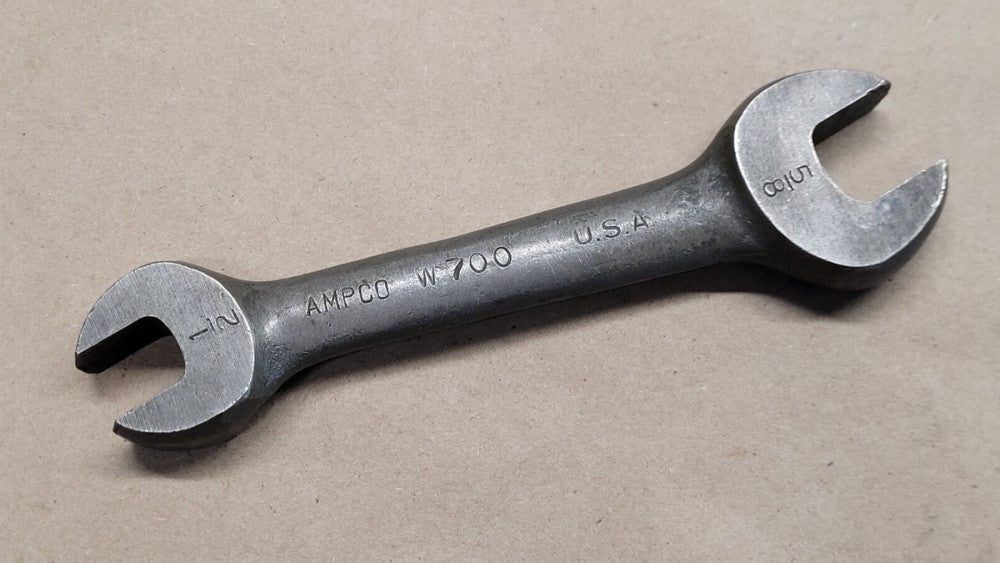 Ampco W700 Non-Sparking Non-Magnetic Open End Wrench 5/8" 1/2" AlBr