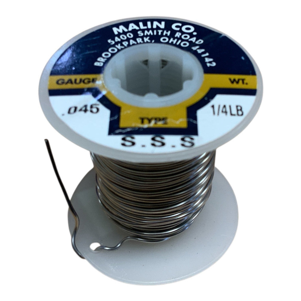 MALIN Co. Stainless Steel Wire Spool — Gauge .045, ¼ lb