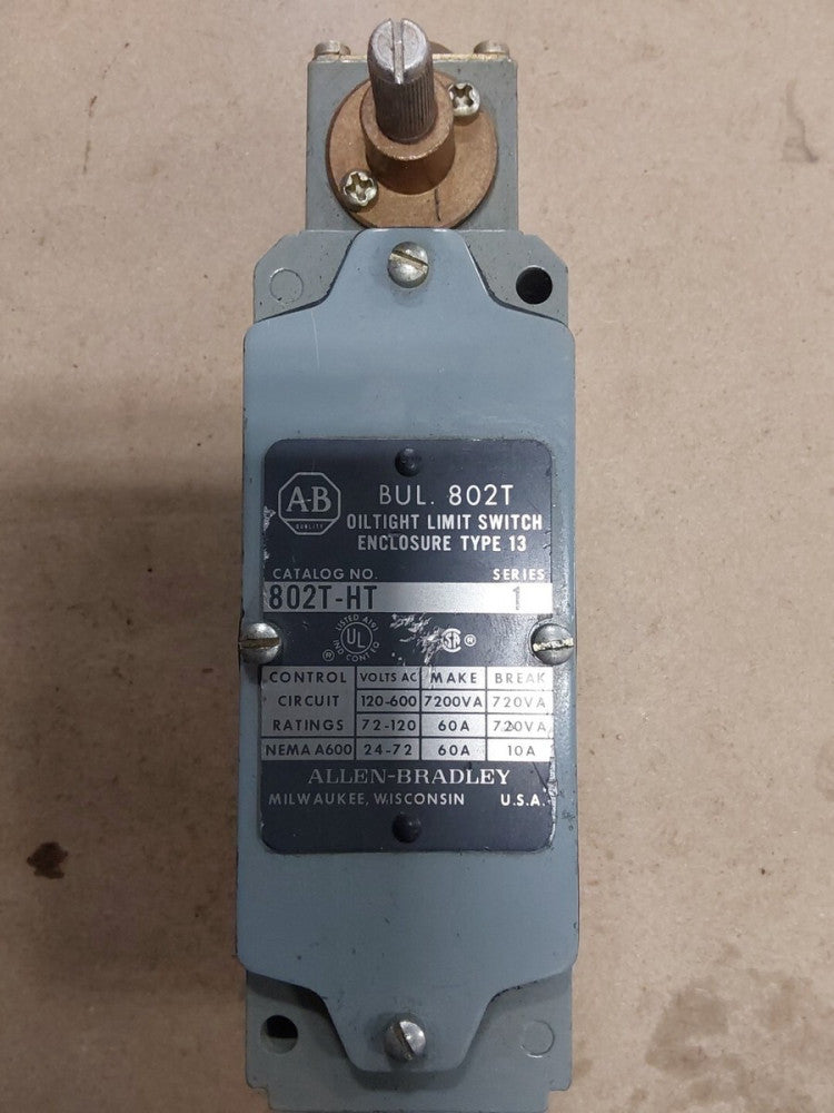 Allen Bradley 802T-HT Limit Switch F8