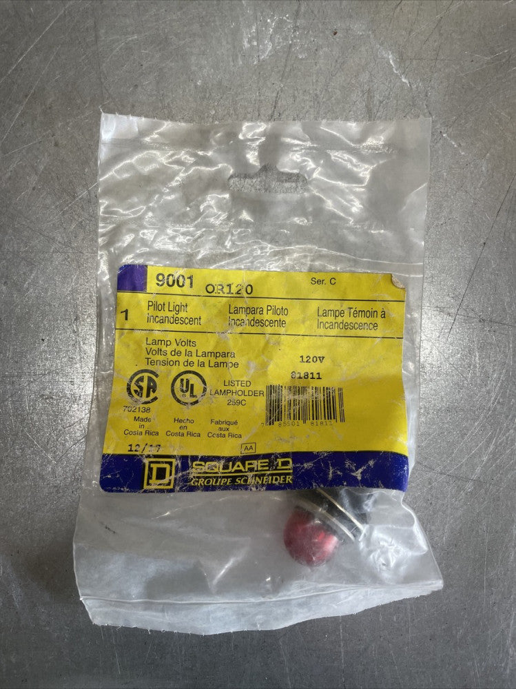 1) New Old Stock! Square D 9001OR120