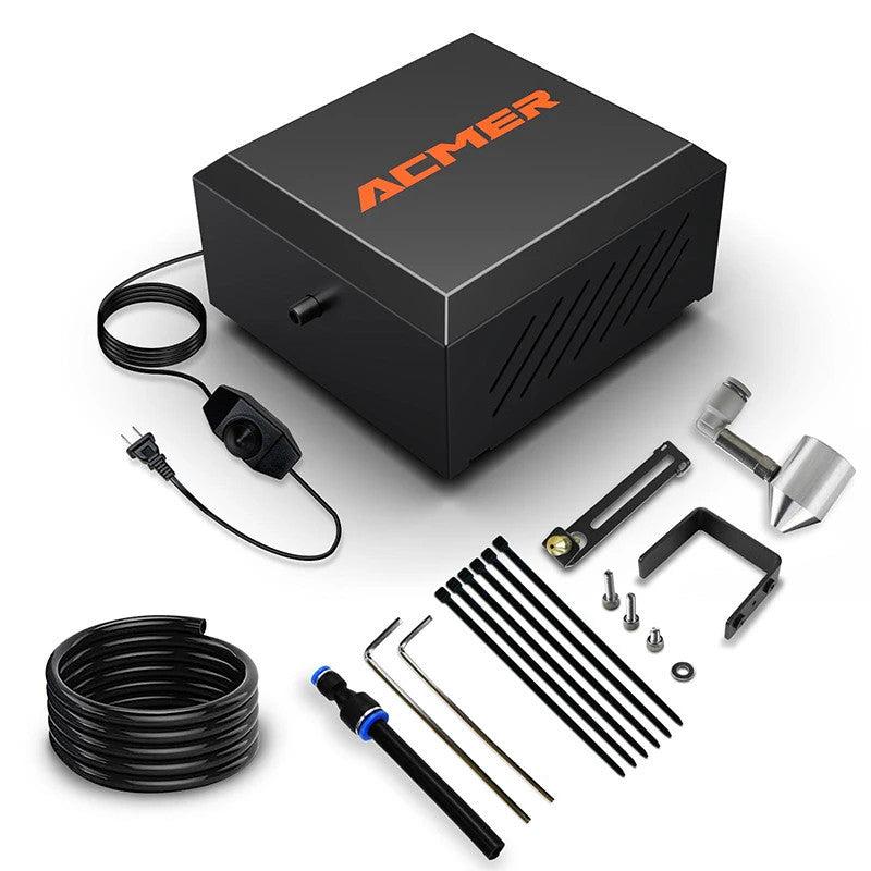 C4 Laser Air Assist Pump 30L/Min Kit for Engraving Cutting Machine Smoke Dust
