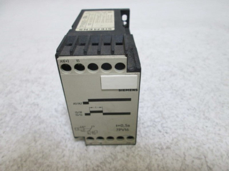 SIEMENS 7PV1605-0EA TIMING RELAY 110V  UNMP