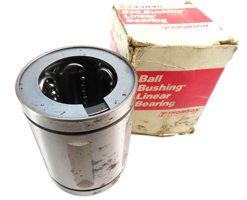 Thomson A243848 Round Rail Ball Bushing, 1.5" Dia x 3" Len NEW IN BOX