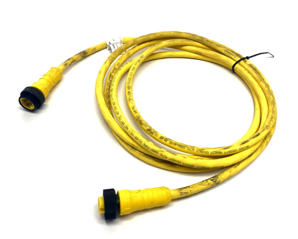 Lumberg RSRK 40-839/3M Cordset, 7/8" Male To Female 4-Pin 3m 500003211