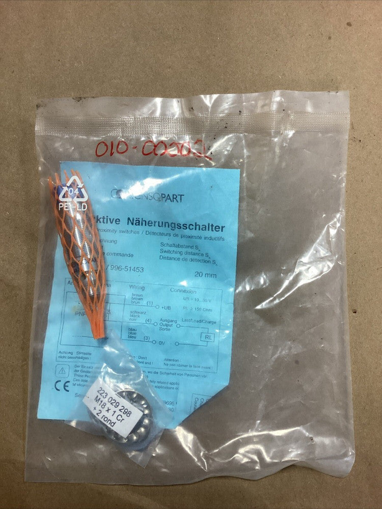 SENSOPART Inductive Proximity Sensor IS 518-44-S **SEALED** B75