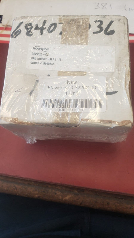 NEW Flowserve 032262-00 Insert Bearing Assembly HALF 3 1/4"  ( B2-4D)