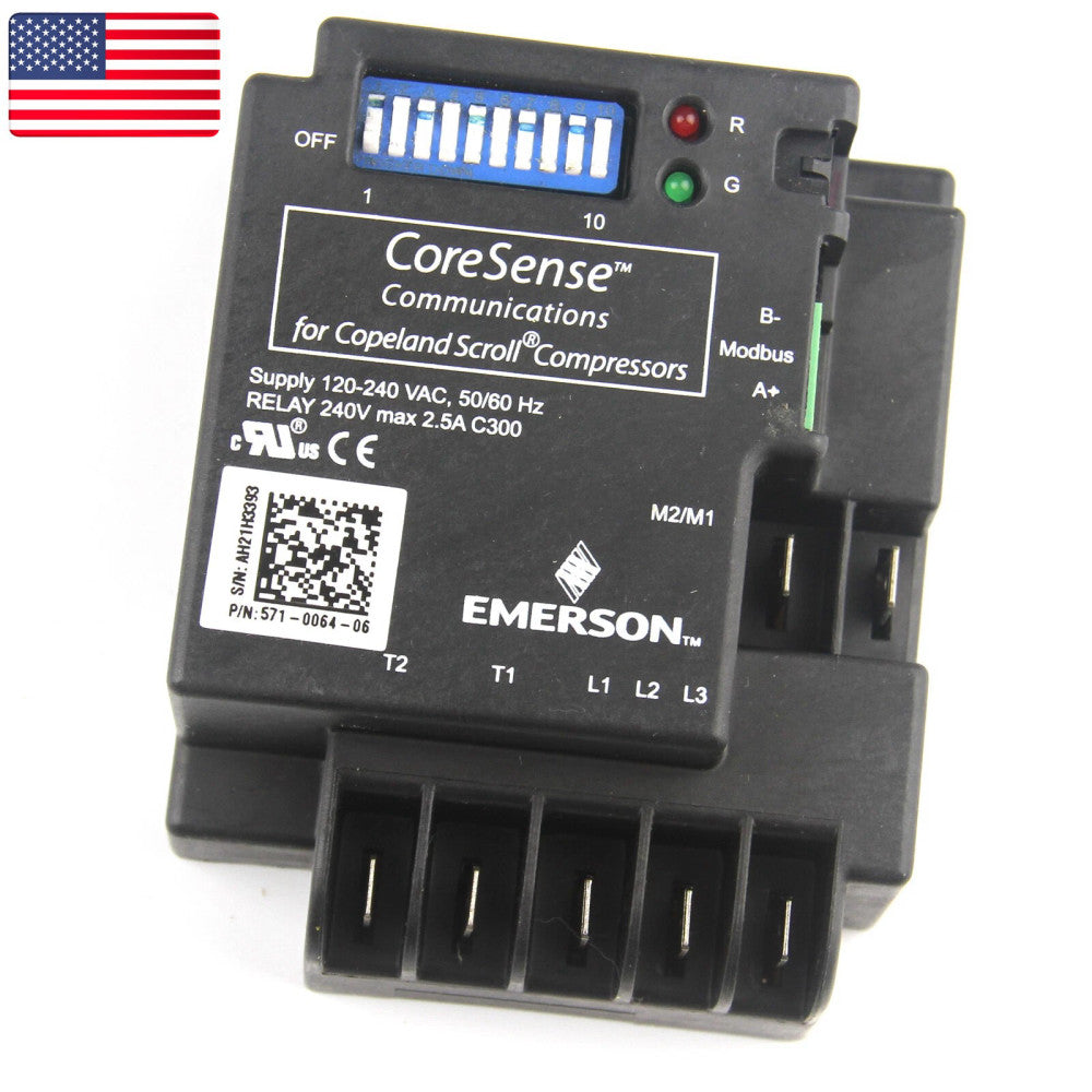 One Brand New Emerson 571-0064-06 Coresense Compressor Module - US Stock