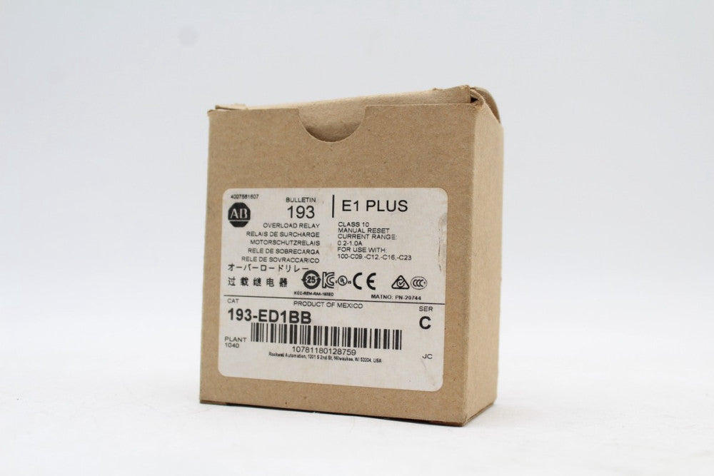 Allen-Bradley 193-ED1BB Overload Relay Module