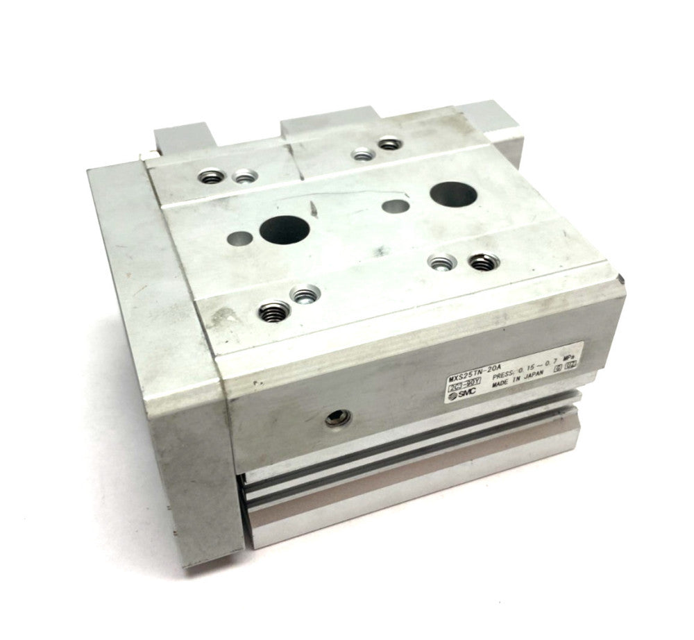 SMC MXS25TN-20A Guided Slide Table Cylinder 20mm Stroke 25mm Bore