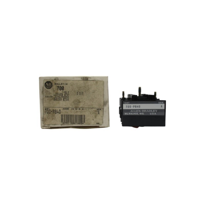 ALLEN BRADLEY 700-PB40 SER. A (GY/BL) NSMP