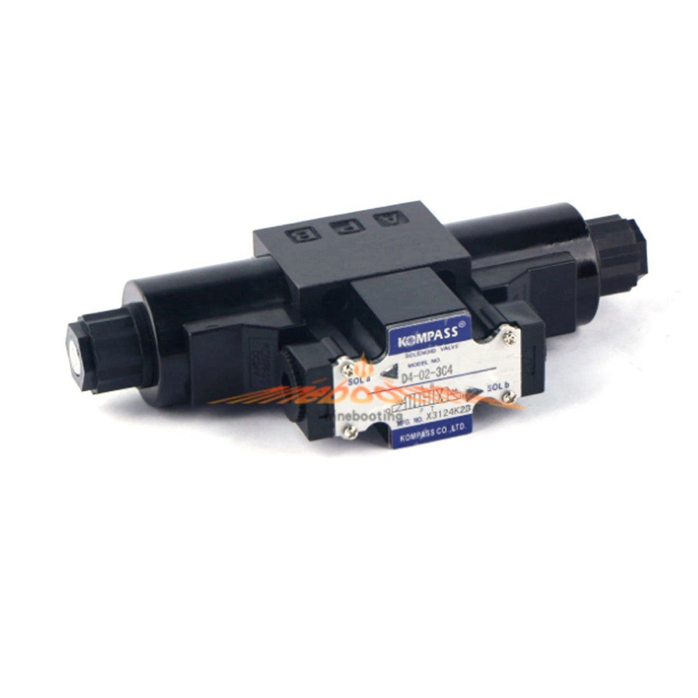 One Brand New KOMPASS D4-02-3C4 DC24V Solenoid Control Valve