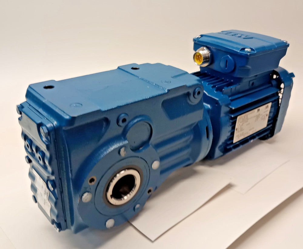 SEW EuroDrive KA37-DRN71M4-24.99 Used GearMotor .5hp 230/460V 1730/69rpm 24.99:1