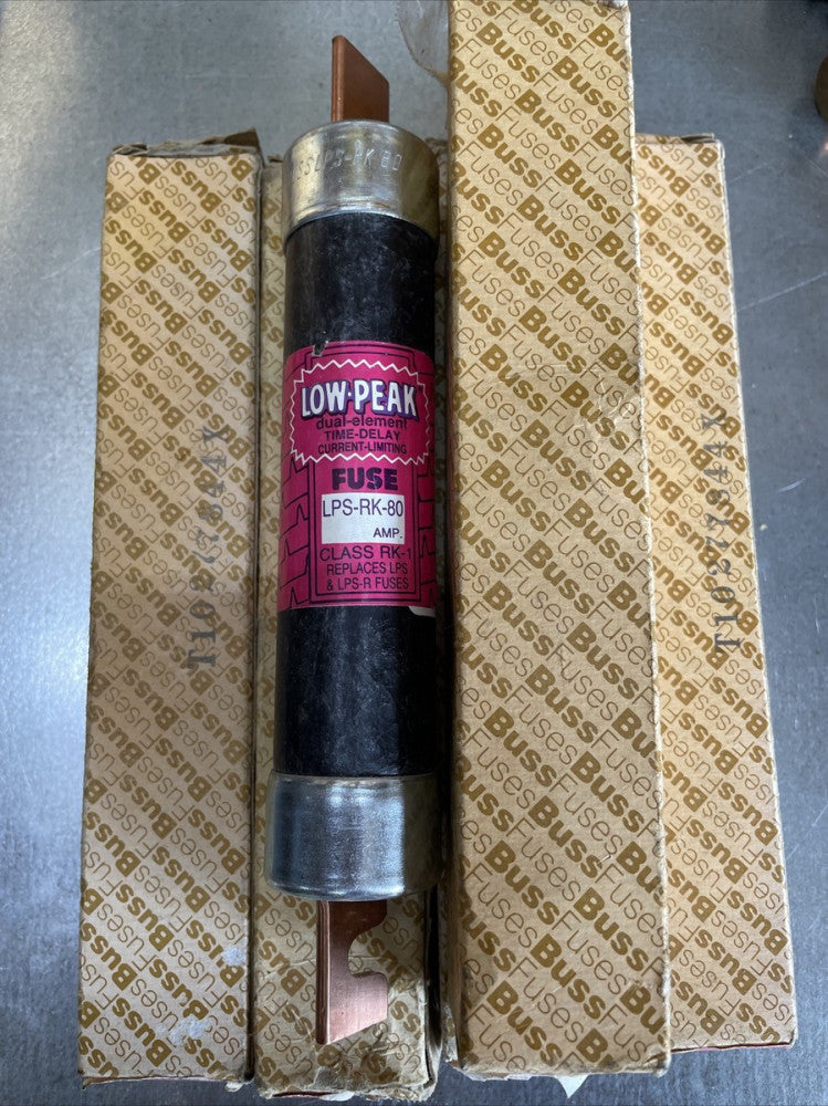 1-  Bussmann Low-Peak LPS-RK80 80A 600V Fuse