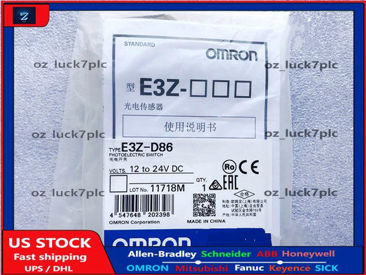 1PC New Omron E3Z-D86 Photoelectric Switch In Box E3ZD86