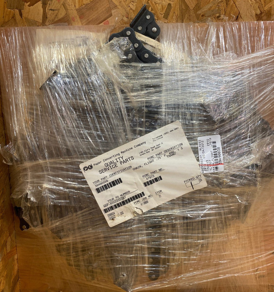 Tsubaki 47973 Roller Chain, Flight 0.75" 