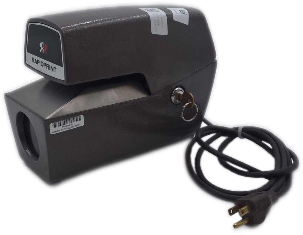 RapidPrint ARL-E Electric Date Time Recorder w/ Key