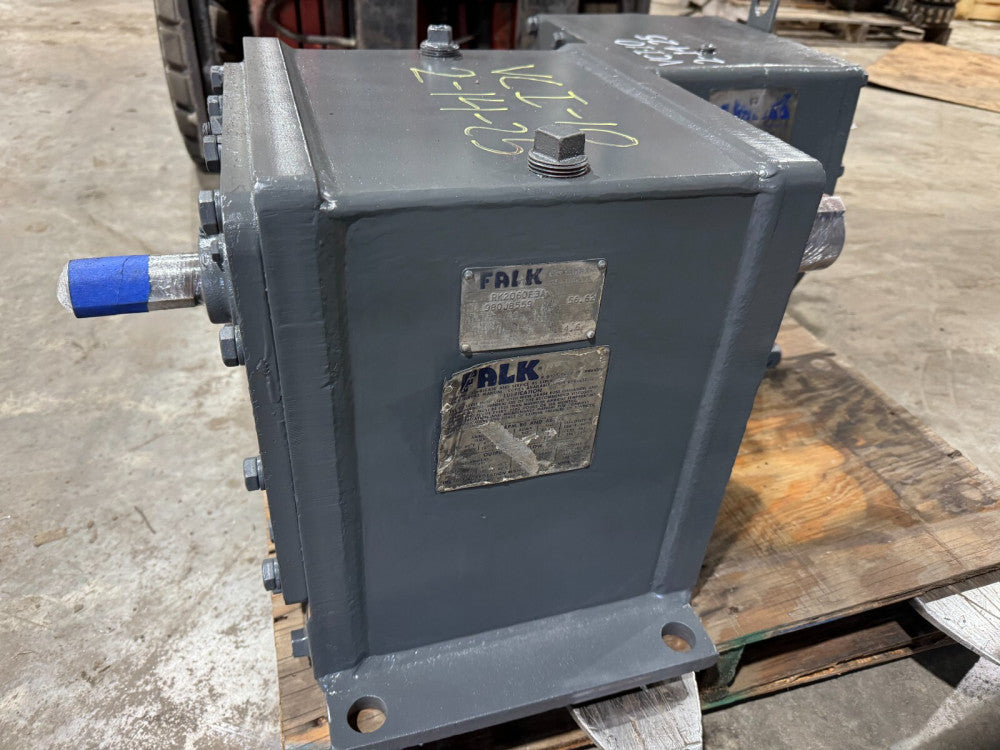 USED FALK 2060F ENCLOSED GEAR DRIVE SPEED REDUCER 56.62 RATIO RK 2060F3A