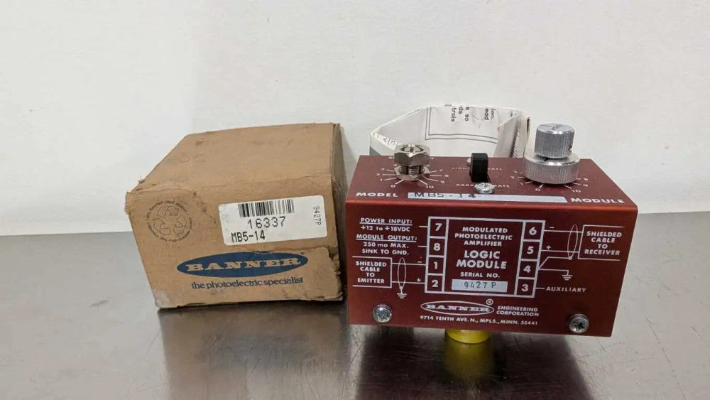 Banner MB5-14 Photoelectric Amplifier Module 16337