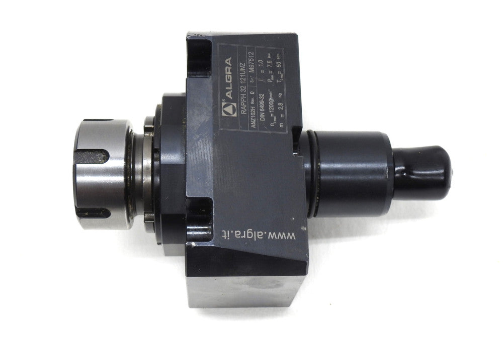 Algra RAPPH 32 121UNZ Driven Tool Holder TENON ER32-EXT Coolant Supply: EC