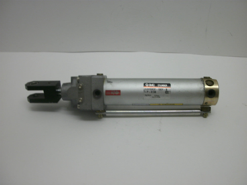 SMC CLK1GA32-100Y-B-P-X738 PNEUMATIC CYLINDER CLAMP W/LOCK  NNB
