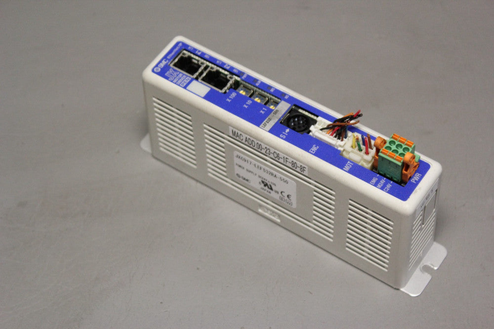 SMC ETHERNET/IP JX MOTOR DRIVER  JXC917-LEFS32RA-550