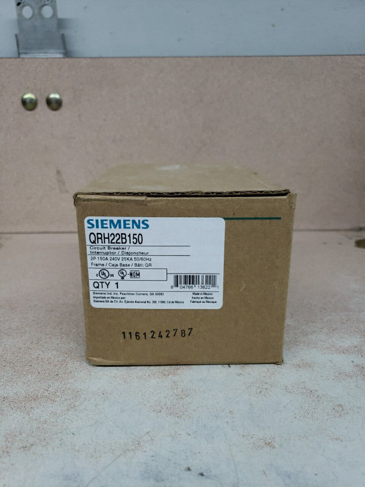 New! Siemens QRH22B150 Molded Case Circuit Breaker
