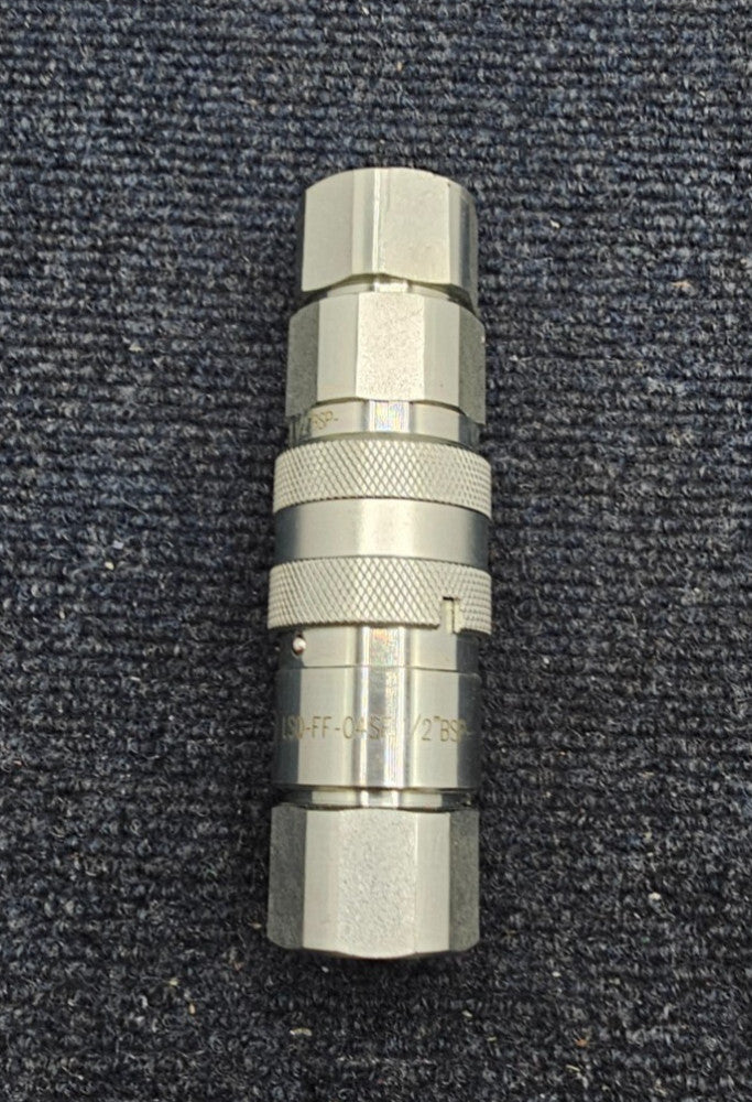 LSQ-FF-04SF: Flat Excavator Hydraulic Quick Connector Female Plug Cylinder