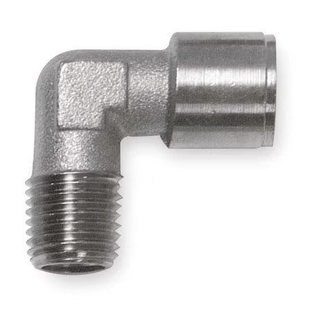 Aignep Usa 82520N-04 90 Degrees Elbow Nickel Plated Brass Street Elbow, 1/4 In