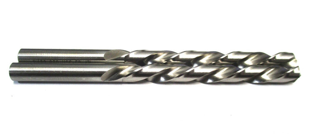 Precision Twist Drill (010918) 9/32 x 2-15/16 x 4-1/4 LH HSS Jobber Drill - 2 PC