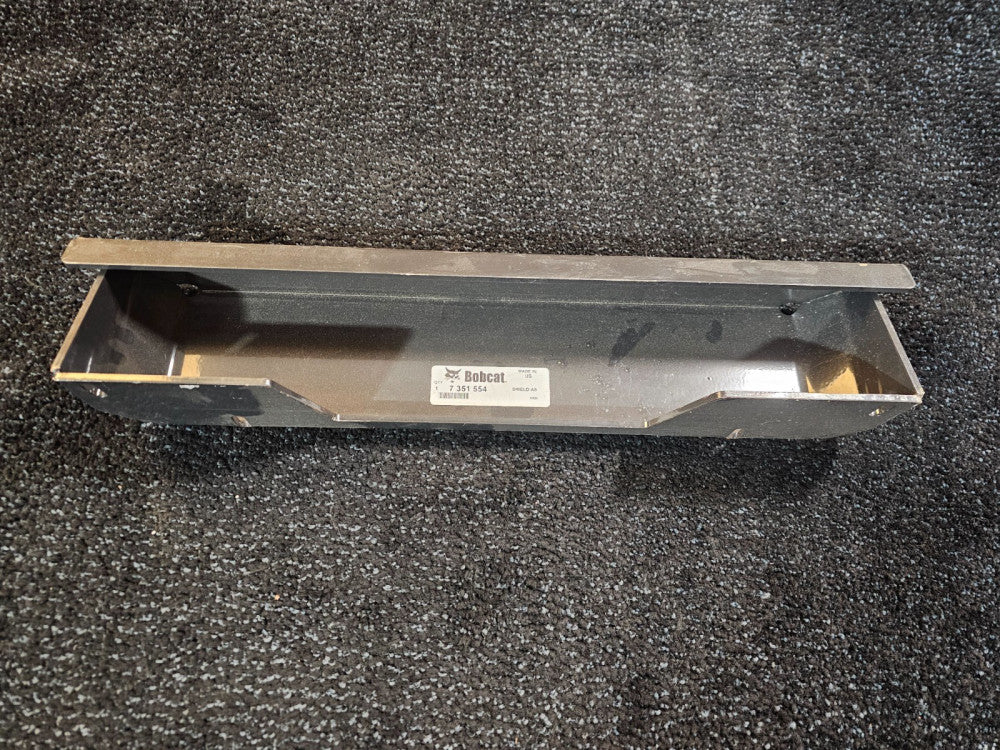 Bobcat 7351554 Cab Door Shield Assembly, Gray For 463 S70 Skid Steer Loaders