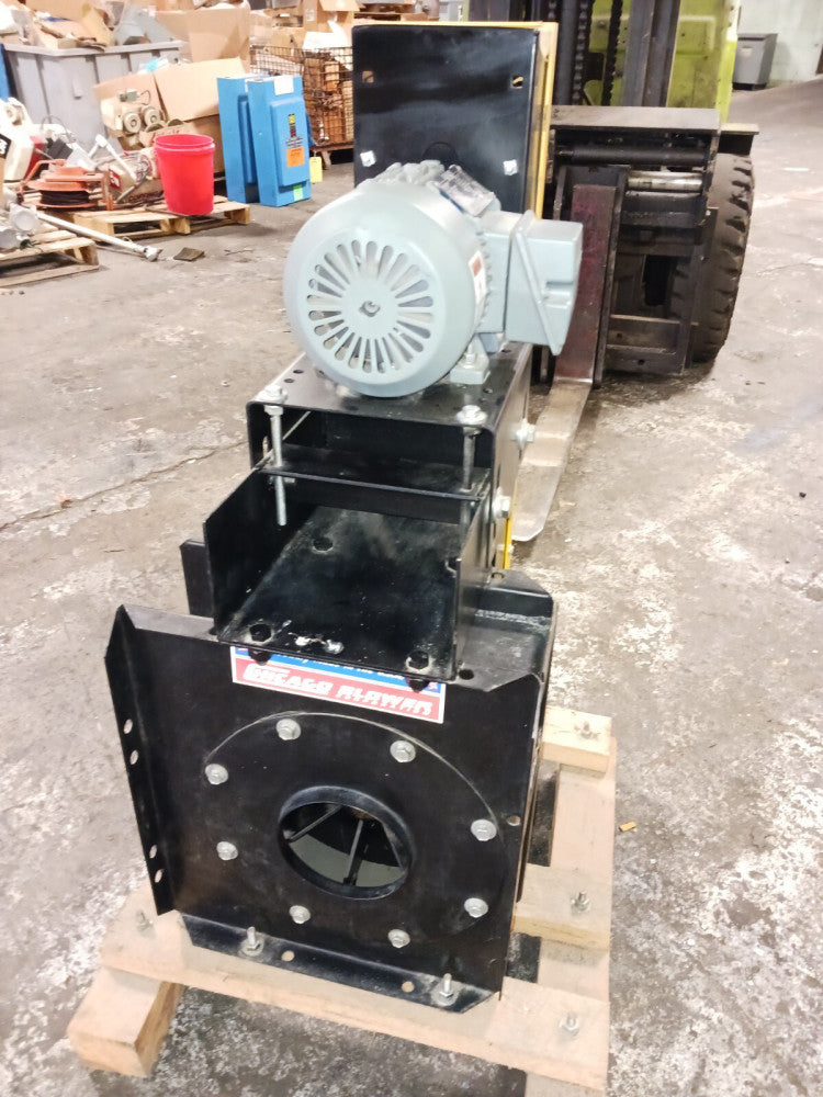 NEW CHICAGO D/36A CENTRIFUGAL FAN BLOWER 1 HP 1745 RPM 6" INLET 5" X 5-1/2" OUT