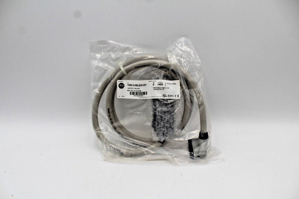 Allen-Bradley 1492-CABLE015Y Pre-Wired Cable for 1756 Digital I/O