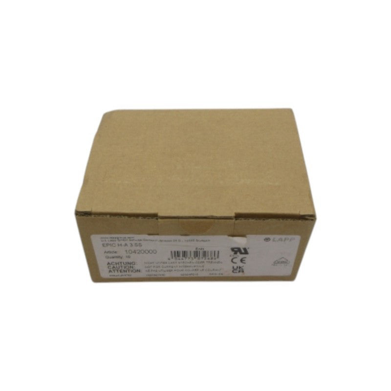 LAPP GROUP EPIC H-A 3 SS 10420000 (PKG OF 10) NSMP
