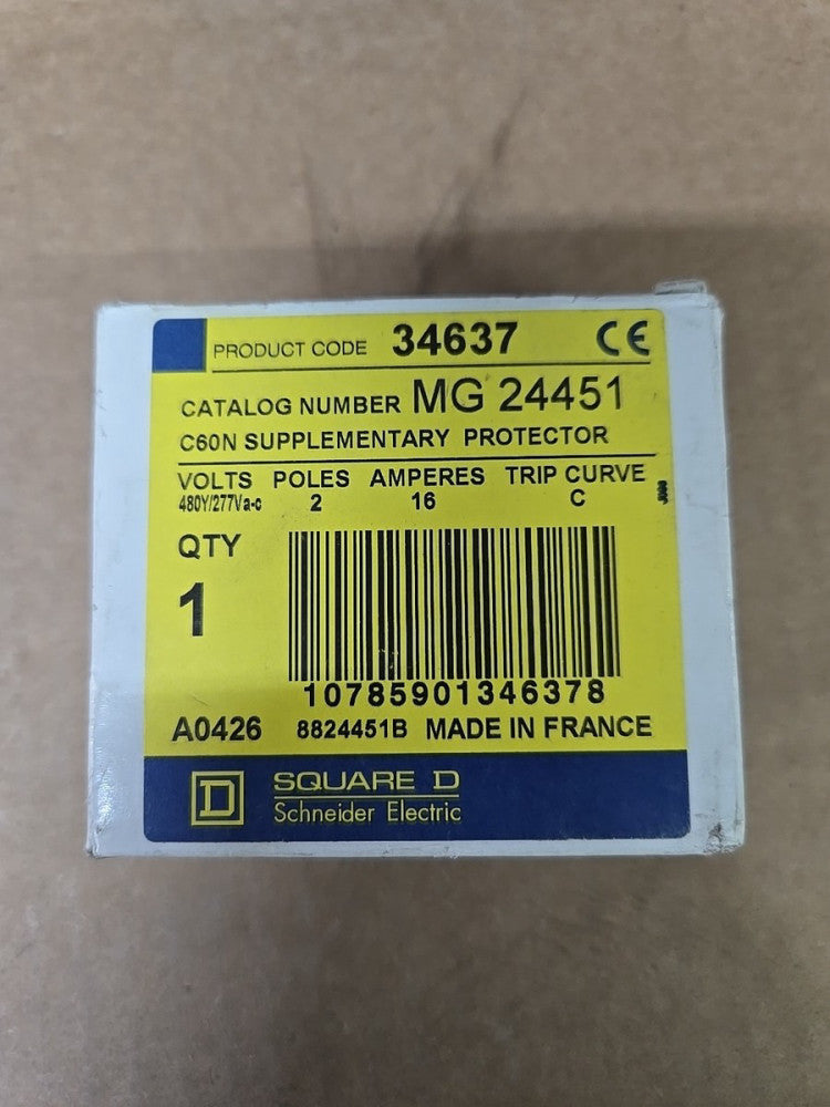 New Square-D Circuit Breaker MG24451 34637