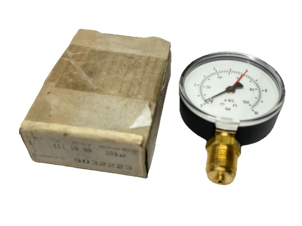 Wika 9032223 Pressure Gauge 10 Bar 111.10.80