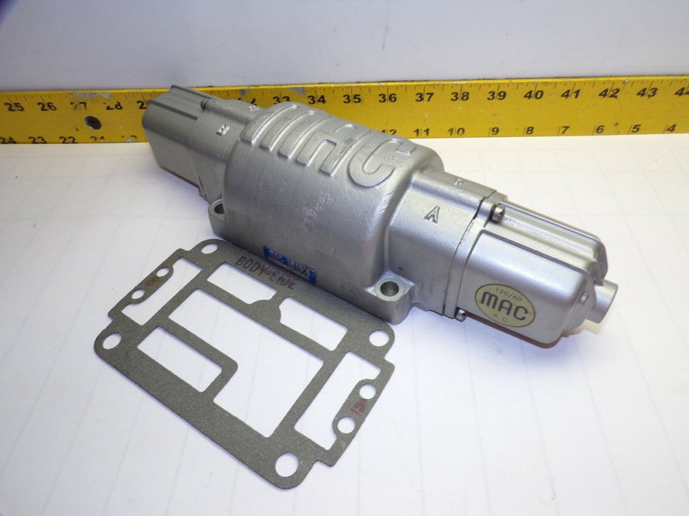 NEW MAC VALVE SOLENOID PILOTED SPOOL VALVE 120 VAC COIL  1303E-1-2