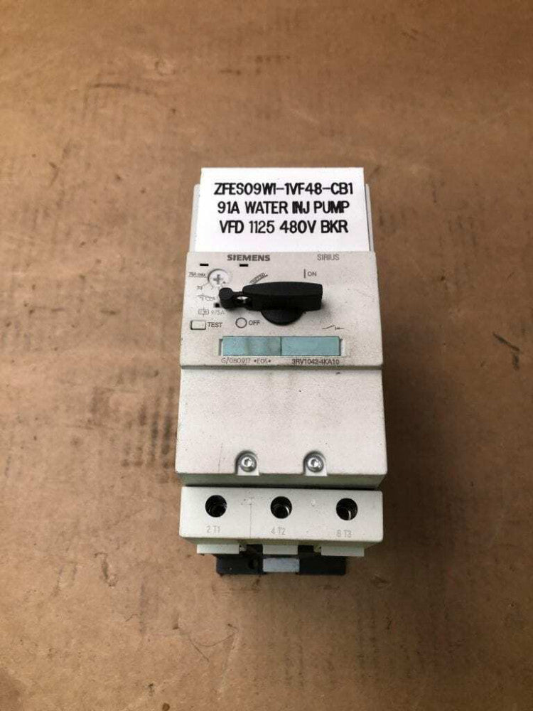 Siemens SIRIUS 3RV1042-4KA10 Manual Motor Starter 57-75A