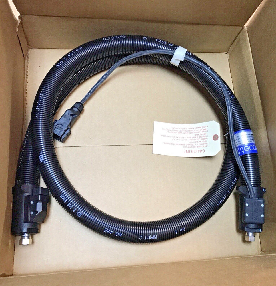 Valco Melton 780XX403 Rugged Hot Melt Hose, Flexible Corrugated 8' Long 230V RTD