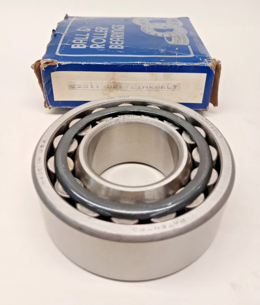 Link-Belt DE-22311-K Spherical Bearing taper bore 55/58x120x43mm 22311DEK/DE3110