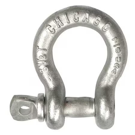 Chicago Hardware 20020 2 Anchor Shackle,Plain,21/32 In.