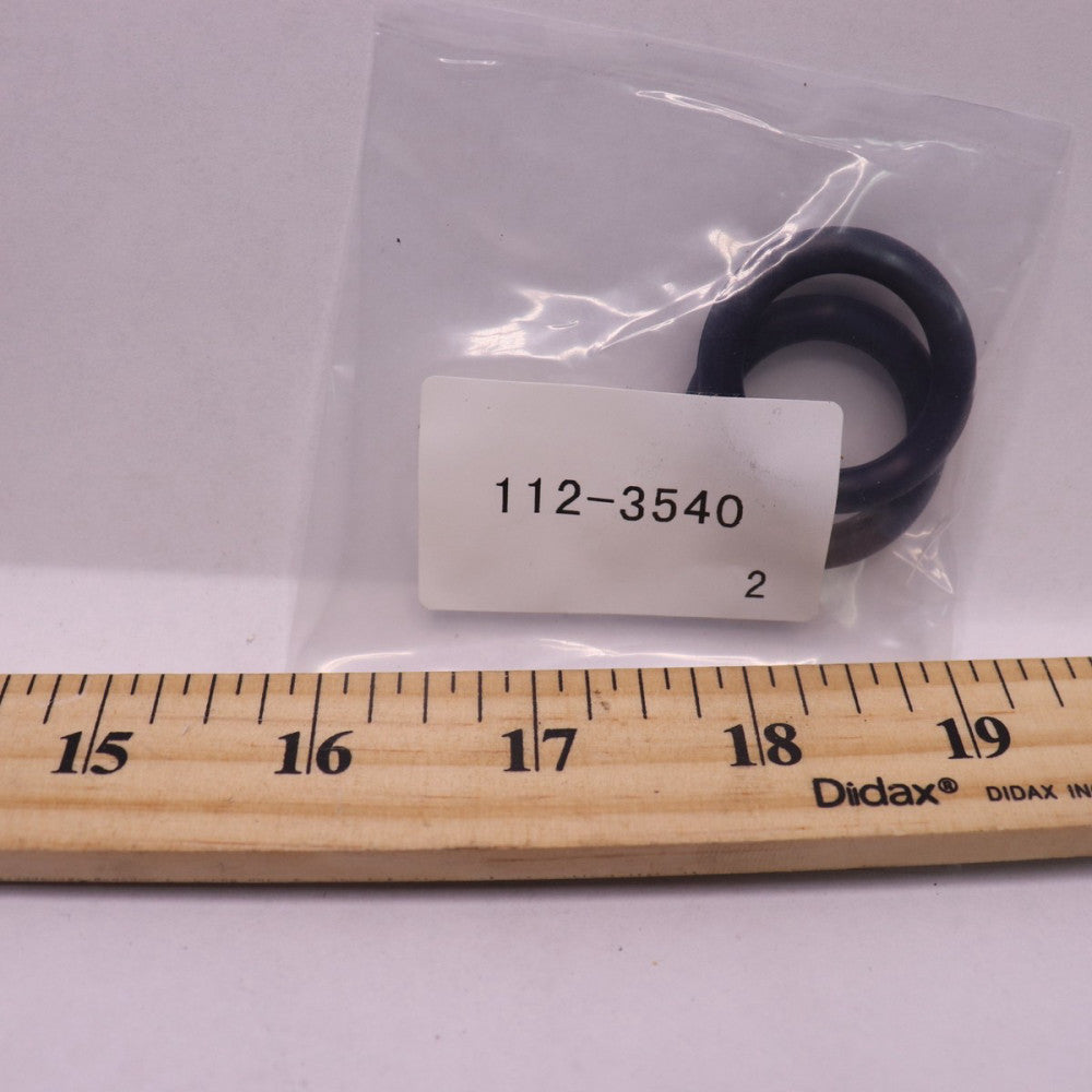 (2-Pk) Seal O Ring Rubber Dark Blue 75A 0.91" ID x 33.82" OD x 0.21" C 112-3540