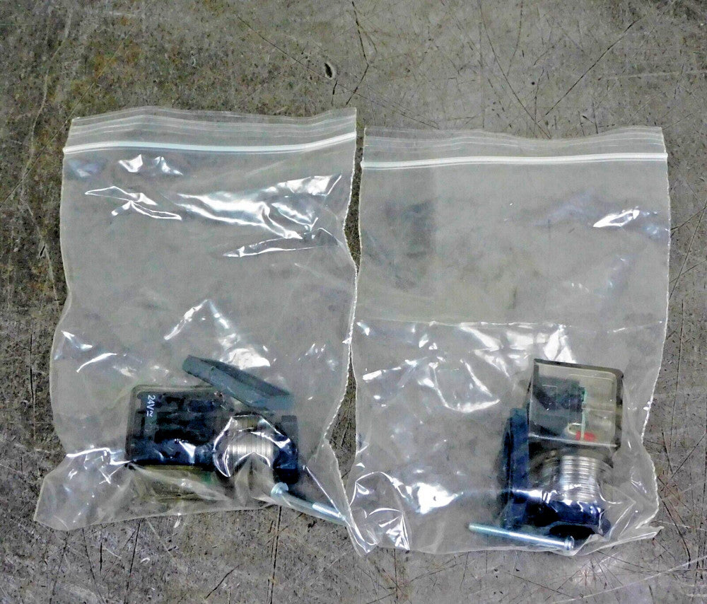 Molex 1210640579 Solenoid Valve Connector w/ LED 24 V Lot of Two (2)
